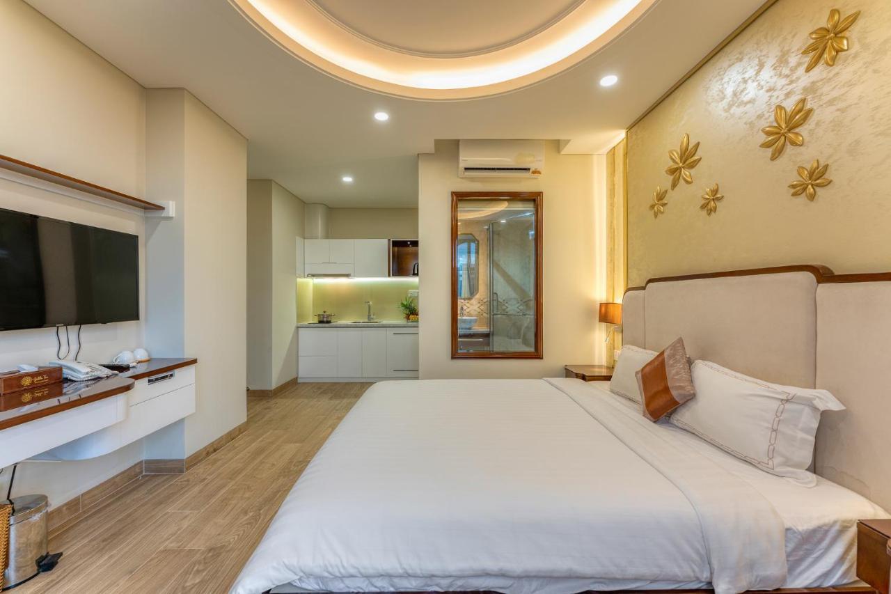 הו צ'י מין סיטי Golden Tree Hotel & Apartment מראה חיצוני תמונה