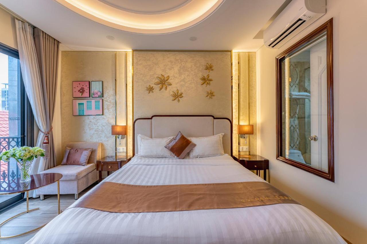 הו צ'י מין סיטי Golden Tree Hotel & Apartment מראה חיצוני תמונה