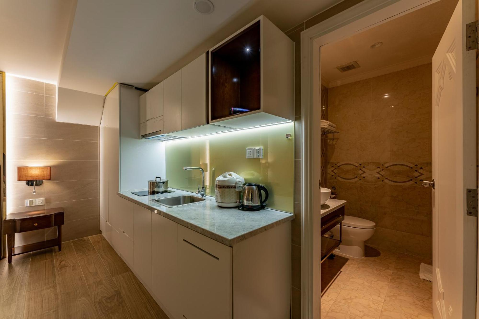 הו צ'י מין סיטי Golden Tree Hotel & Apartment חדר תמונה